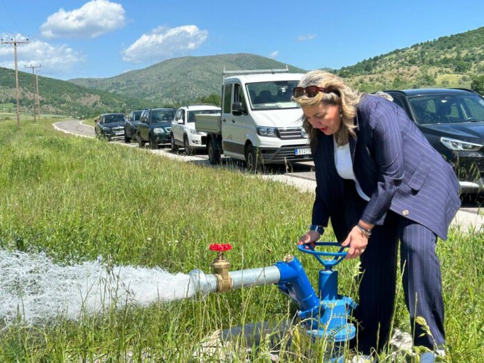 Η Μαρία Αντωνίου για το έργο κατασκευής του αρδευτικού δικτύου στον Γέρμα: «Επί σχεδόν 2 δεκαετίες παρέμενε στη σφαίρα των υποσχέσεων και από σήμερα αποτελεί πραγματικότητα»