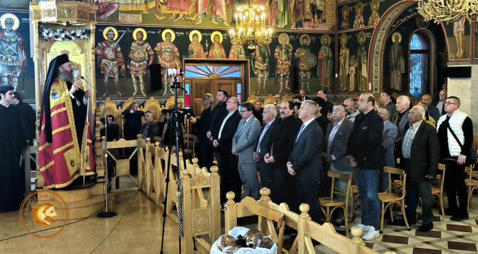 Με μεγαλοπρέπεια και θρησκευτική ευλάβεια τιμήθηκαν οι Πολιούχοι του Αμυνταίου Άγιοι Κωνσταντίνος και Ελένη.
