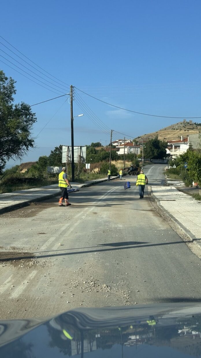 Δήμος Αμυνταίου: Άμεση αποκατάσταση του οδικού δικτύου μετά την έντονη νεροποντή