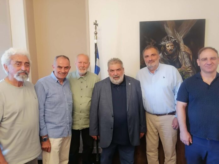Συνάντηση με το δήμαρχο Παναγιώτη Πλακεντά