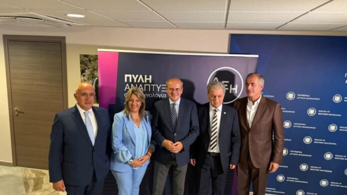 Η Μαρία Αντωνίου με τον Αντιπρόεδρο της Κυβέρνησης Κωστή Χατζηδάκη στην Κοζάνη – Στο επίκεντρο η επόμενη ημέρα της Δυτικής Μακεδονίας
