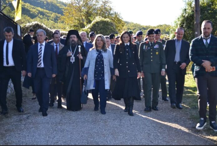 Η Μαρία Αντωνίου στις επετειακές εκδηλώσεις για τον Μακεδονικό Αγώνα στη Δημοτική Κοινότητα Μελά Καστοριάς